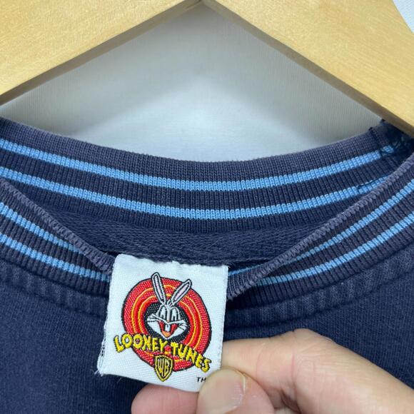 Vintage 90s Marvin the Martian Looney Tunes Sweatshirt Small - Picture 4 of 9